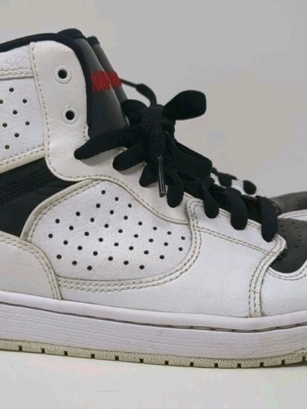 Mens Size 9 Air Jordan Access AR3762-101 Jumpman Basketball Shoes White